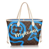 Сумка Louis Vuitton Neverfull MM M44194 Monogram Canvas "Brown"