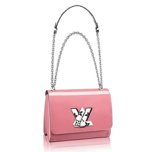 Сумка Louis Vuitton Twist PM M54728 Monogram Vernis "Pink"