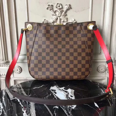 Сумка Louis Vuitton South Bank Besace N42230 Damier Ebene Canvas "Brown" фото № 4