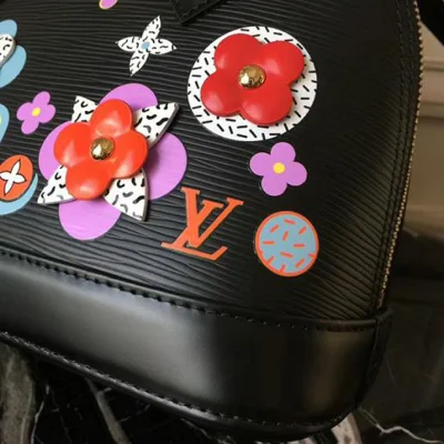 Сумка Louis Vuitton Alma BB M54836 Epi Leather "Black" фото № 8