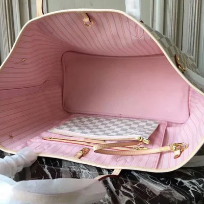 Сумка Louis Vuitton Neverfull GM N41604 Damier Azur Canvas "White" фото № 8 Сумка Louis Vuitton Neverfull GM N41604 Damier Azur Canvas "White" фото № 8