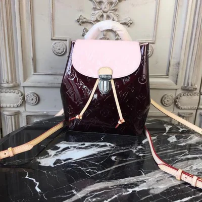 Рюкзак Louis Vuitton Hot Springs Backpack M96053 Monogram Vernis "Purple" фото № 2