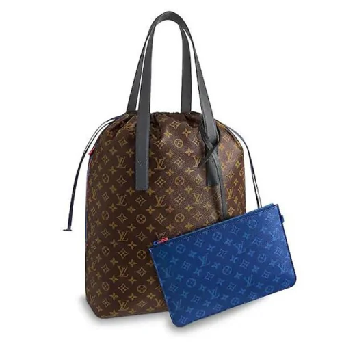 Сумка с клатчем Louis Vuitton Monogram Canvas Cabas Light M43852 "Brown"