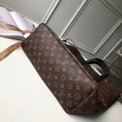 Сумка с клатчем Louis Vuitton Monogram Canvas Cabas Light M43852 "Brown" фото № 5