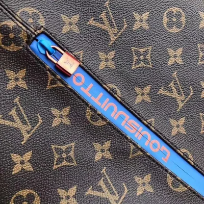 Сумка с клатчем Louis Vuitton Monogram Canvas Cabas Light M43852 "Brown" фото № 6