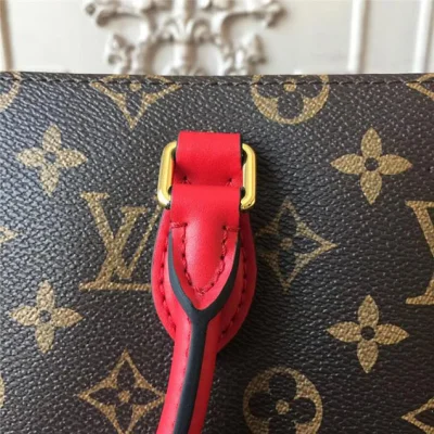 Сумка Louis Vuitton Monogram Canvas Flower Tote M43553 "Brown" фото № 6