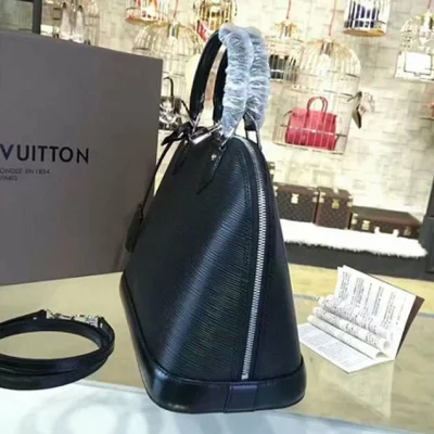 Сумка Louis Vuitton Alma PM M40302 Epi Leather "Black" фото № 3