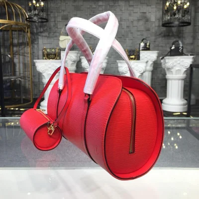 Сумка Louis Vuitton Soufflot Bag M52222 Epi Leather "Red" фото № 3