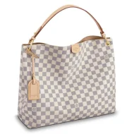 Сумка Louis Vuitton Graceful MM N42232 Damier Azur Canvas Beige "White"