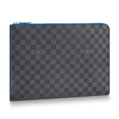 Клатч Louis Vuitton Pochette Jour GM N64032 Damier Graphite Canvas "Graphite"