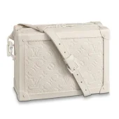 Сумка Louis Vuitton Soft Trunk M53287 Monogram Empreinte Leather "White"