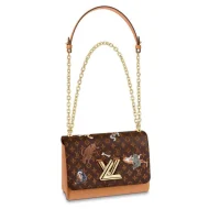 Сумка Louis Vuitton Twist MM M44408 Monogram Canvas