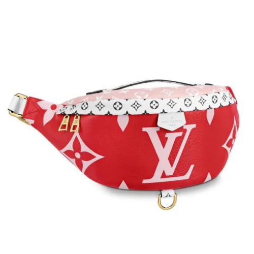 Сумка Louis Vuitton Bumbag M44575 Monogram Coated Canvas "Red"