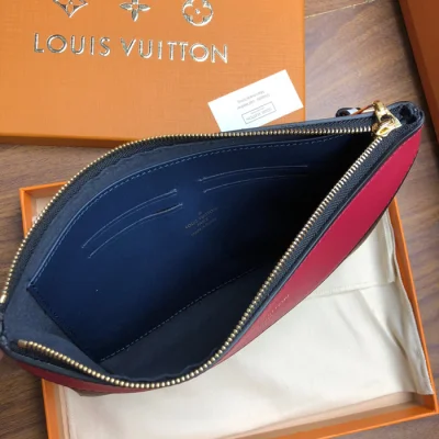 Клатч Louis Vuitton Pochette Tuileries M63936 Monogram Canvas Bordeaux "Brown" фото № 6