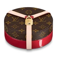 Шкатулка Louis Vuitton Lock Me Box GM GI0352 Monogram Canvas Red