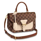 Сумка Louis Vuitton Trendy Crossbody N40148 Damier Ebene Canvas Creme Beige "Brown"