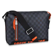 Сумка Louis Vuitton Discovery Messenger PM N40159 Damier Cobalt Canvas "Navy Blue"