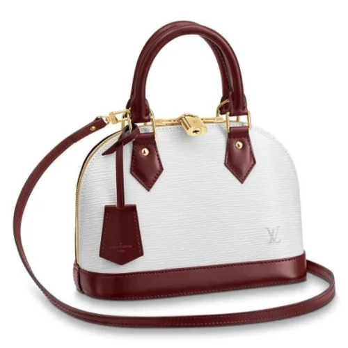 Сумка Louis Vuitton Alma BB M53589 Epi Leather "White"