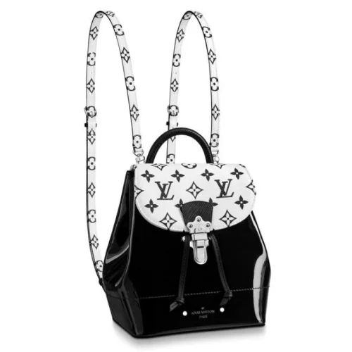 Рюкзак Louis Vuitton Hot Springs Backpack M53637 Patent Leather "Black"