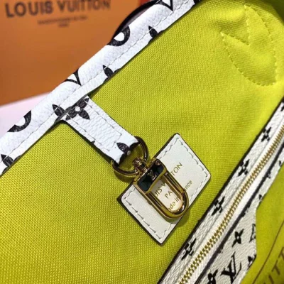 Сумка Louis Vuitton Neverfull MM M44588 Monogram Coated Canvas Pink Lilac "Purple" фото № 8