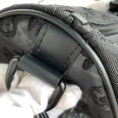 Сумка Louis Vuitton Keepall Bandouliere 50 M53971 Monogram Canvas "Black" фото № 10