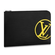 Клатч Louis Vuitton Pochette Jour GM M68198 Epi Leather "Black"