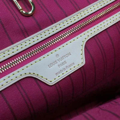 Сумка Louis Vuitton Monogram Canvas Neverfull MM Tote Bag M43988 Patches 2018 "Brown" фото № 8