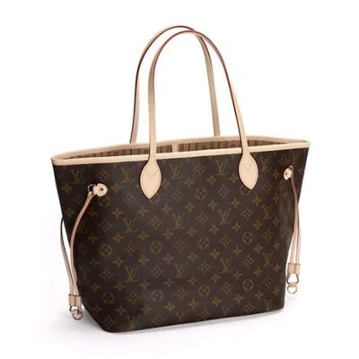 Сумка Louis Vuitton M40156 Neverfull MM Shoulder Bag Monogram Canvas "Brown" фото № 3
