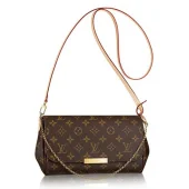 Сумка Louis Vuitton M40718 Favorite MM Monogram Canvas "Brown"