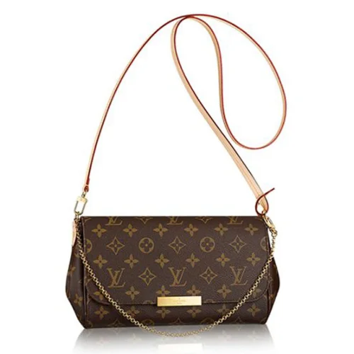 Сумка Louis Vuitton M40718 Favorite MM Monogram Canvas "Brown"