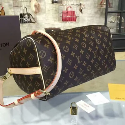 Сумка Louis Vuitton M41111 Speedy Bandouliere 35 Tote Bag Monogram Canvas "Brown" фото № 6