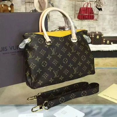 Сумка Louis Vuitton M41243 Pallas BB Tote Bag Monogram Canvas "Brown" фото № 3