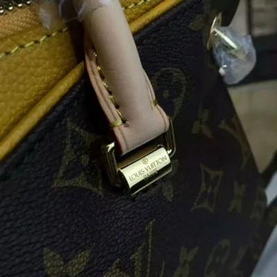 Сумка Louis Vuitton M41243 Pallas BB Tote Bag Monogram Canvas "Brown" фото № 7