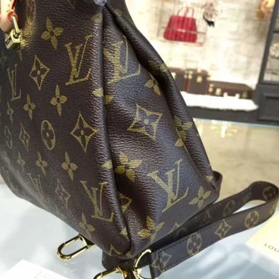 Сумка Louis Vuitton M41243 Pallas BB Tote Bag Monogram Canvas "Brown" фото № 8