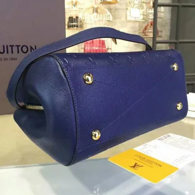 Сумка Louis Vuitton M41309 Montaigne MM Tote Bag Monogram Empreinte Leather "Navy Blue" фото № 5 Сумка Louis Vuitton M41309 Montaigne MM Tote Bag Monogram Empreinte Leather "Navy Blue" фото № 5