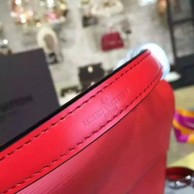 Сумка Louis Vuitton M41333 Cluny MM Tote Bag Epi Leather "Red" фото № 6