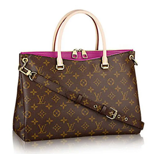 Сумка Louis Vuitton M41633 Pallas Tote Bag Monogram Canvas "Brown"