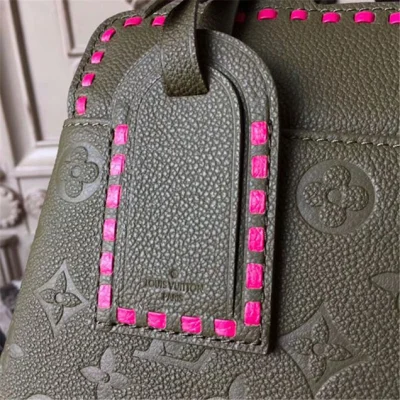Сумка Louis Vuitton M43250 Vosges MM Tote Bag Monogram Empreinte Leather "Green" фото № 7