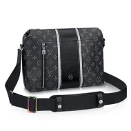 Сумка Louis Vuitton M43410 Apollo Messenger PM Messenger Bag Monogram Eclipse Canvas "Black"