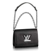 Сумка Louis Vuitton M50332 Twist PM Shoulder Bag Epi Leather "Black"