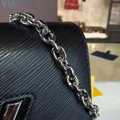 Сумка Louis Vuitton M50332 Twist PM Shoulder Bag Epi Leather "Black" фото № 6