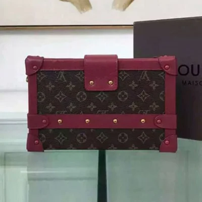 Сумка Louis Vuitton M50388 Petite Malle Crossbody Bag Monogram Canvas "Brown" фото № 4