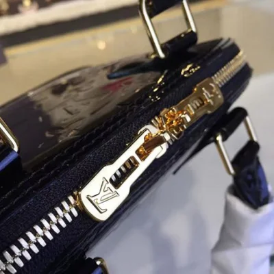 Сумка Louis Vuitton M50418 Alma BB Tote Bag Monogram Vernis "Black" фото № 5