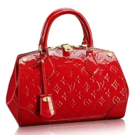Сумка Louis Vuitton M50511 Santa Monica Tote Bag Monogram Vernis "Red"
