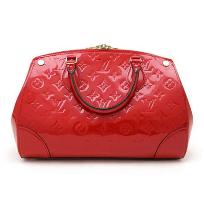 Сумка Louis Vuitton M50511 Santa Monica Tote Bag Monogram Vernis "Red" фото № 4