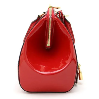 Сумка Louis Vuitton M50511 Santa Monica Tote Bag Monogram Vernis "Red" фото № 6