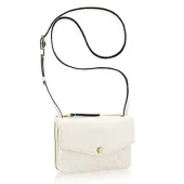 Сумка Louis Vuitton M50882 Twice Crossbody Bag Monogram Empreinte Leather "White"