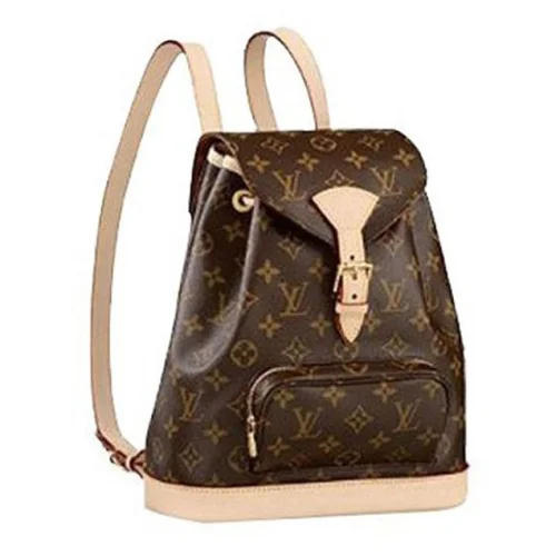 Рюкзак Louis Vuitton M51136 Montsouris MM Backpack Monogram Canvas "Brown"