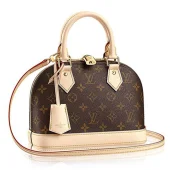 Сумка Louis Vuitton M53152 Alma BB Tote Bag Monogram Canvas "Brown"