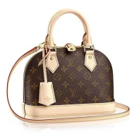 Сумка Louis Vuitton M53152 Alma BB Tote Bag Monogram Canvas "Brown"